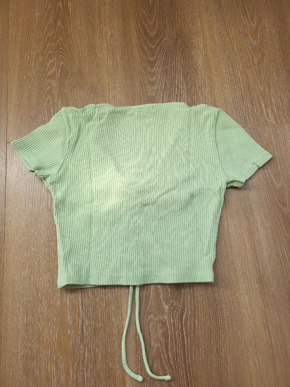 Pull&Bear Camicette, T-shirt & Top: Pull & Bear Haut femme vert taille M bon état – Nuovo (secondo la descrizione) da Le Grand-Saconnex venduto da cle_8269 1