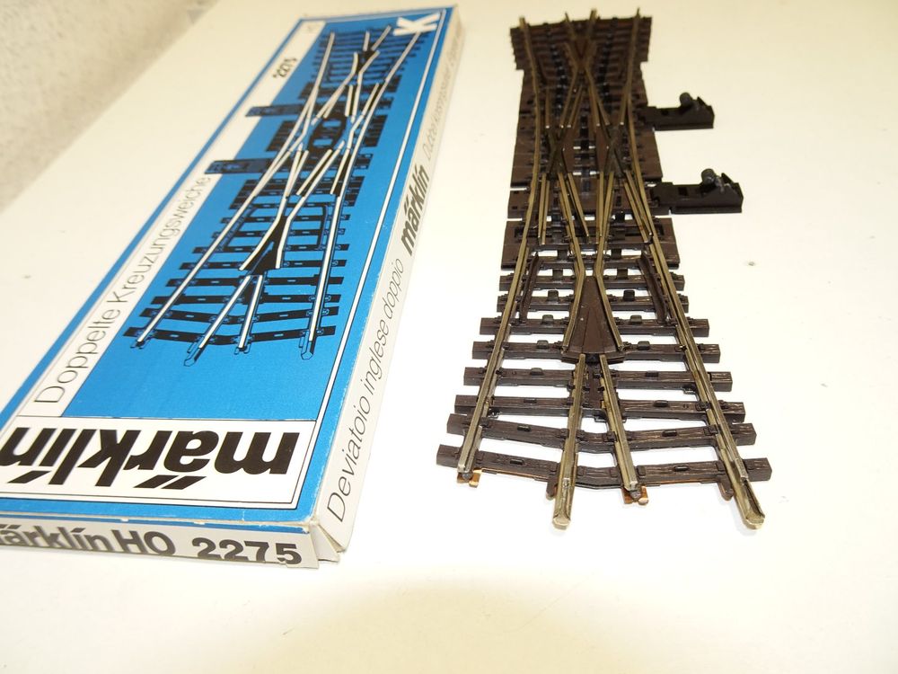 Märklin 2275 - Traversée Jonction Double - Échelle HO - Voie K - Occasion