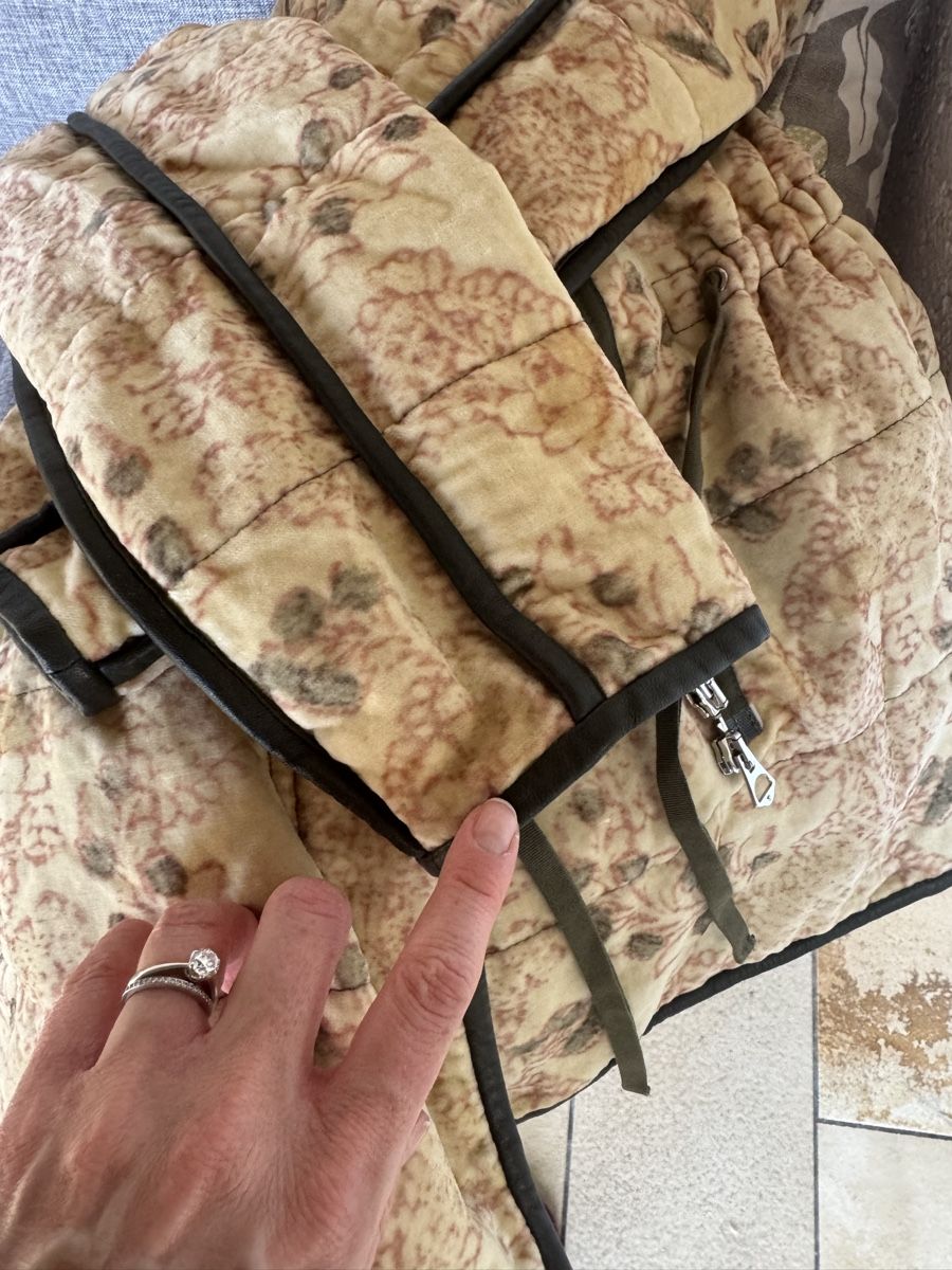 Isabel Marant Giacche: Isabel Marant Mainline 38 Gaspard Gesteppte Samtjacke – Usato da Riehen venduto da dob_5sbs