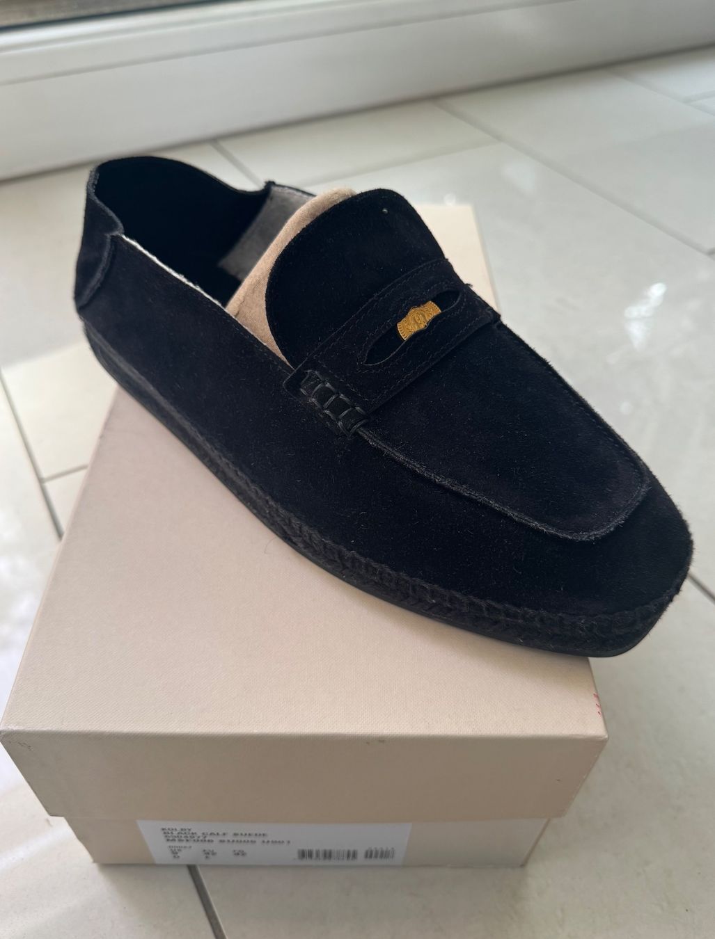 Bally Scarpe da uomo: Bally Espadrillle mit Lammfell Gr 42 – Nuovo e nell'imballaggio originale da Montagnola venduto da Vol24