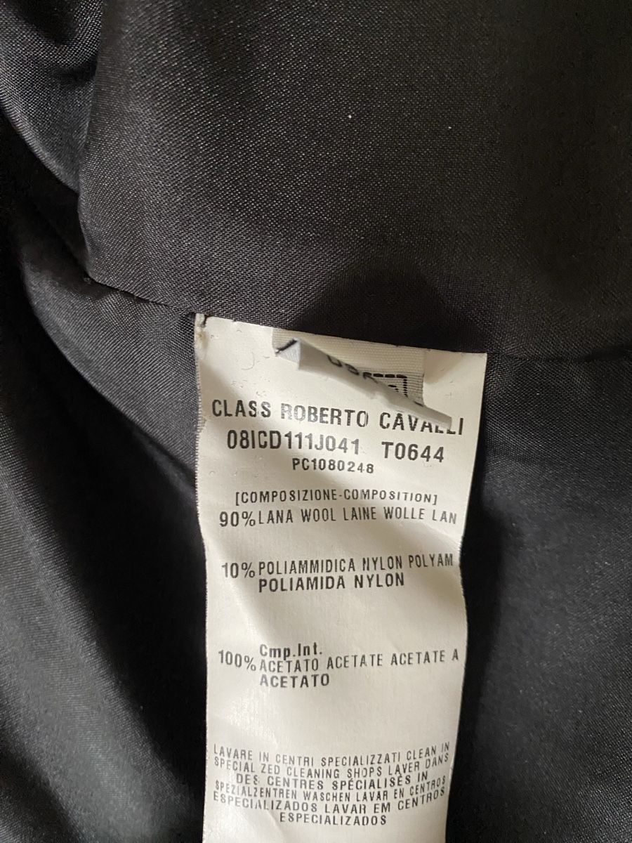 Roberto Cavalli Cappotti: Mantel Roberto Cavalli, IT42 – Usato da Zürich venduto da ifi_zp8b 5