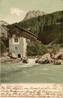 Schuls - Tarasp  GR   -  Säge       um  1 9 0 6