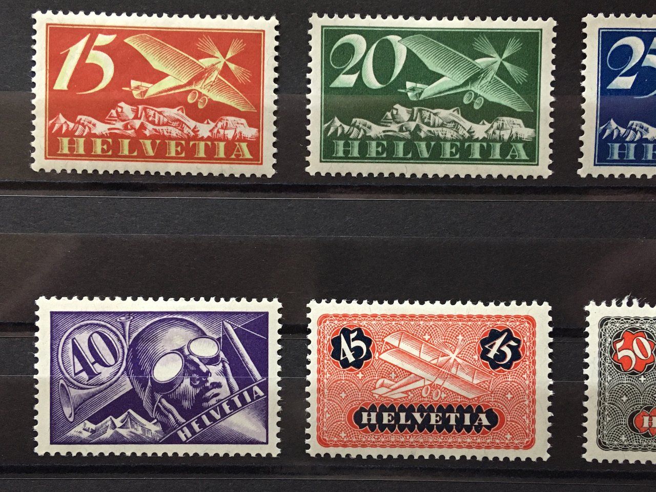 Tutti i francobolli: Flugpost 1923-40 ungestempelt – Usato da Nesslau venduto da andi_hon 2