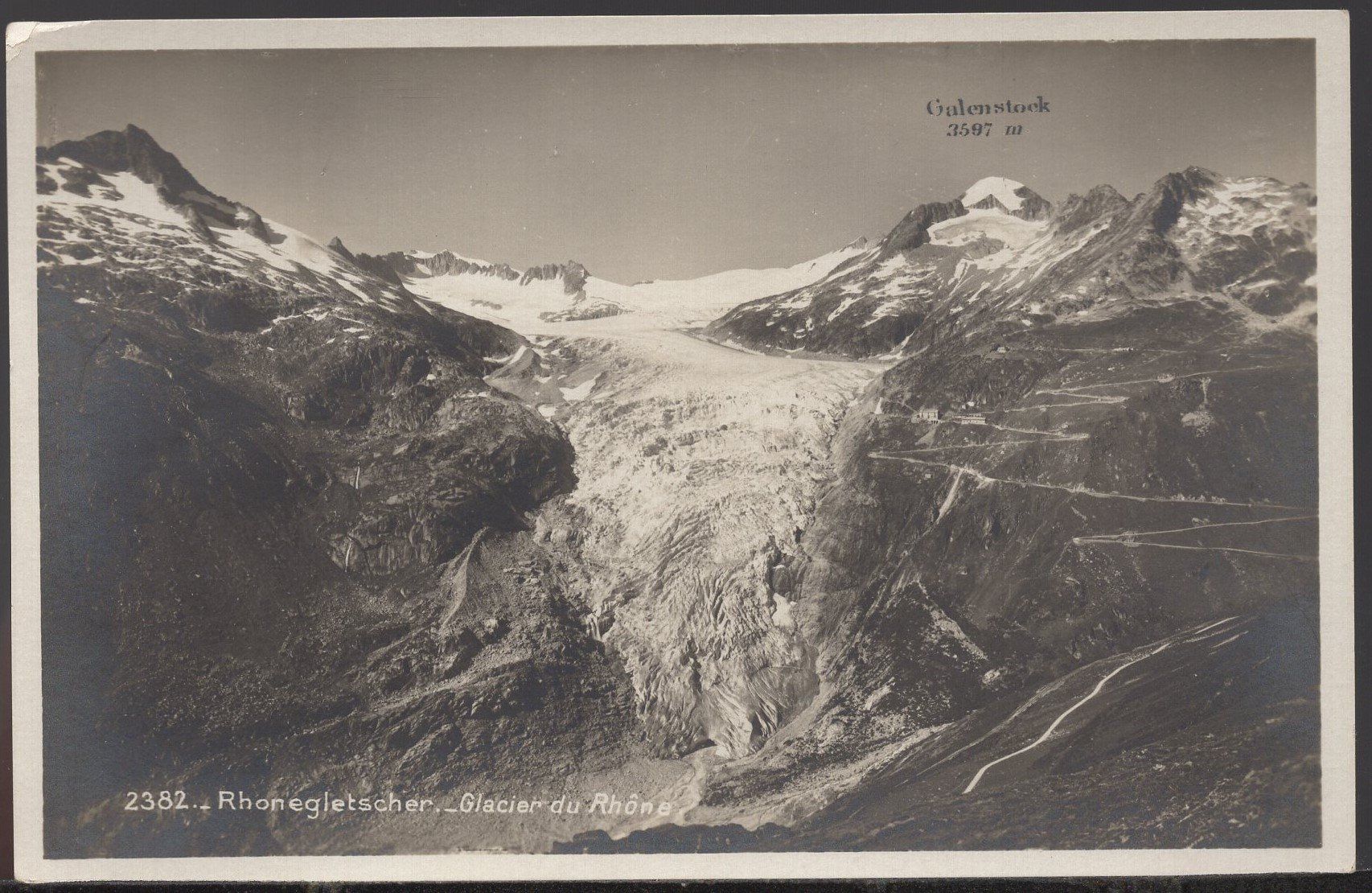 Cartes postales: Rhonegletscher – D'occasion à Aarau par kufi44