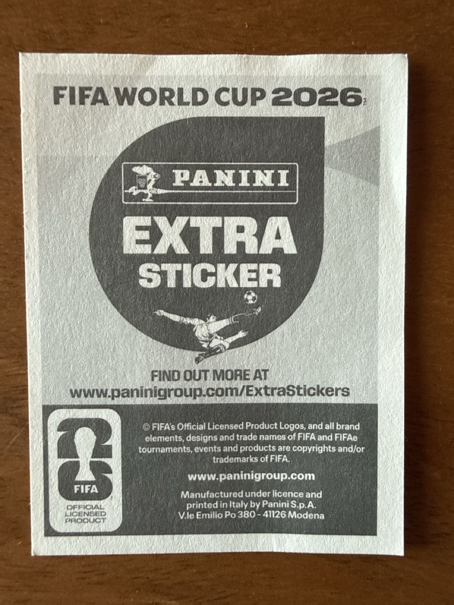 Panini Cartes à collectionner: Extra Sticker Heungmin Son – D'occasion à Jona par GeG001 1