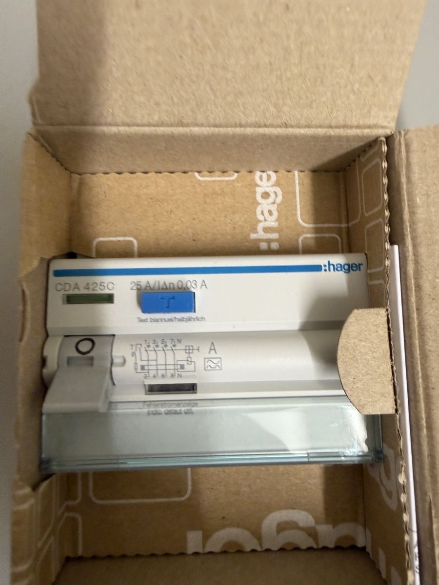 Hager Schalter: Fi schalter  – Neu und originalverpackt aus Zürich von papaplatte 1