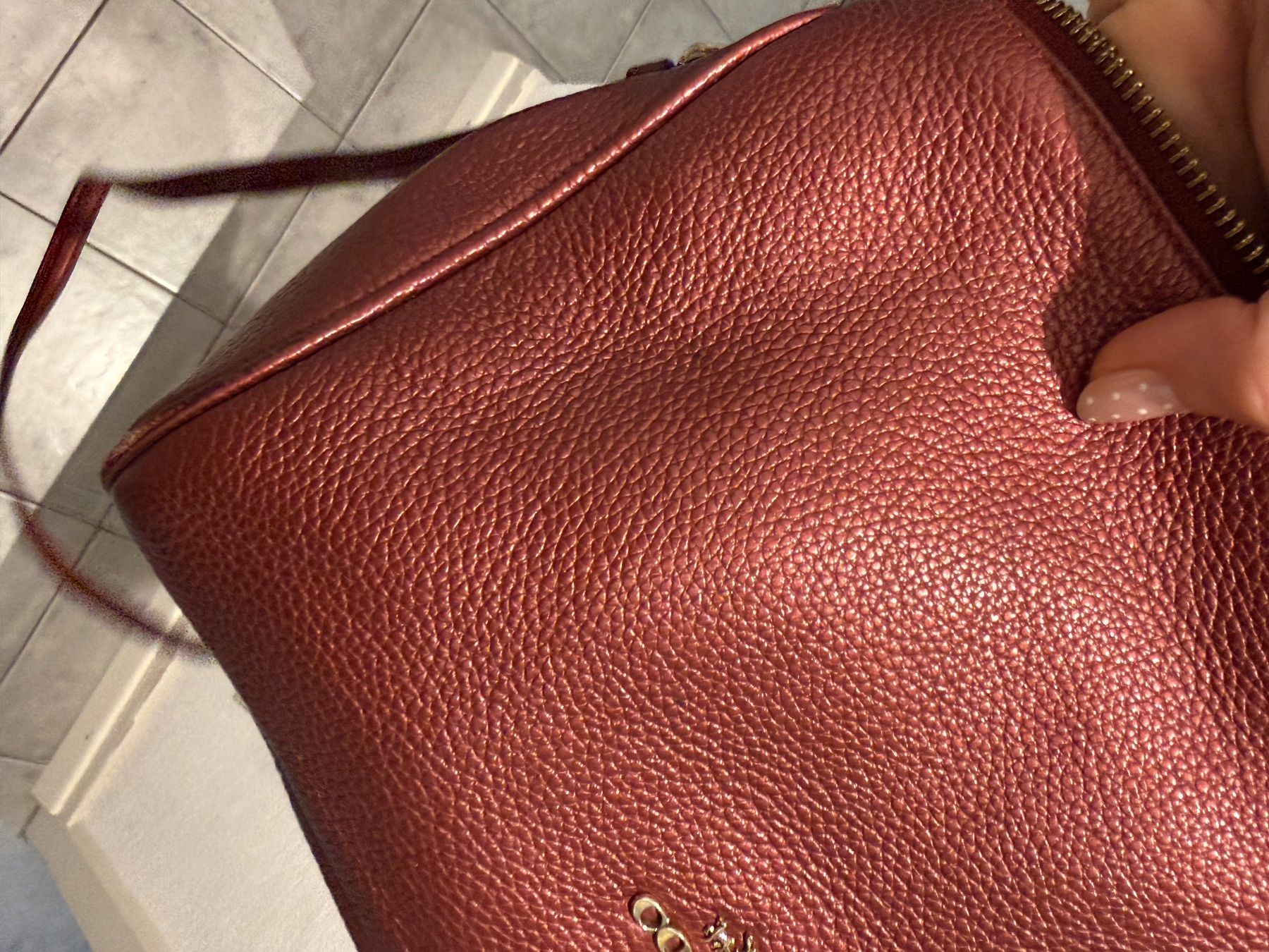Coach Borse da donna: COACH Bag Metallic Burgundy – Usato da Bern venduto da kwa_pyt9 5