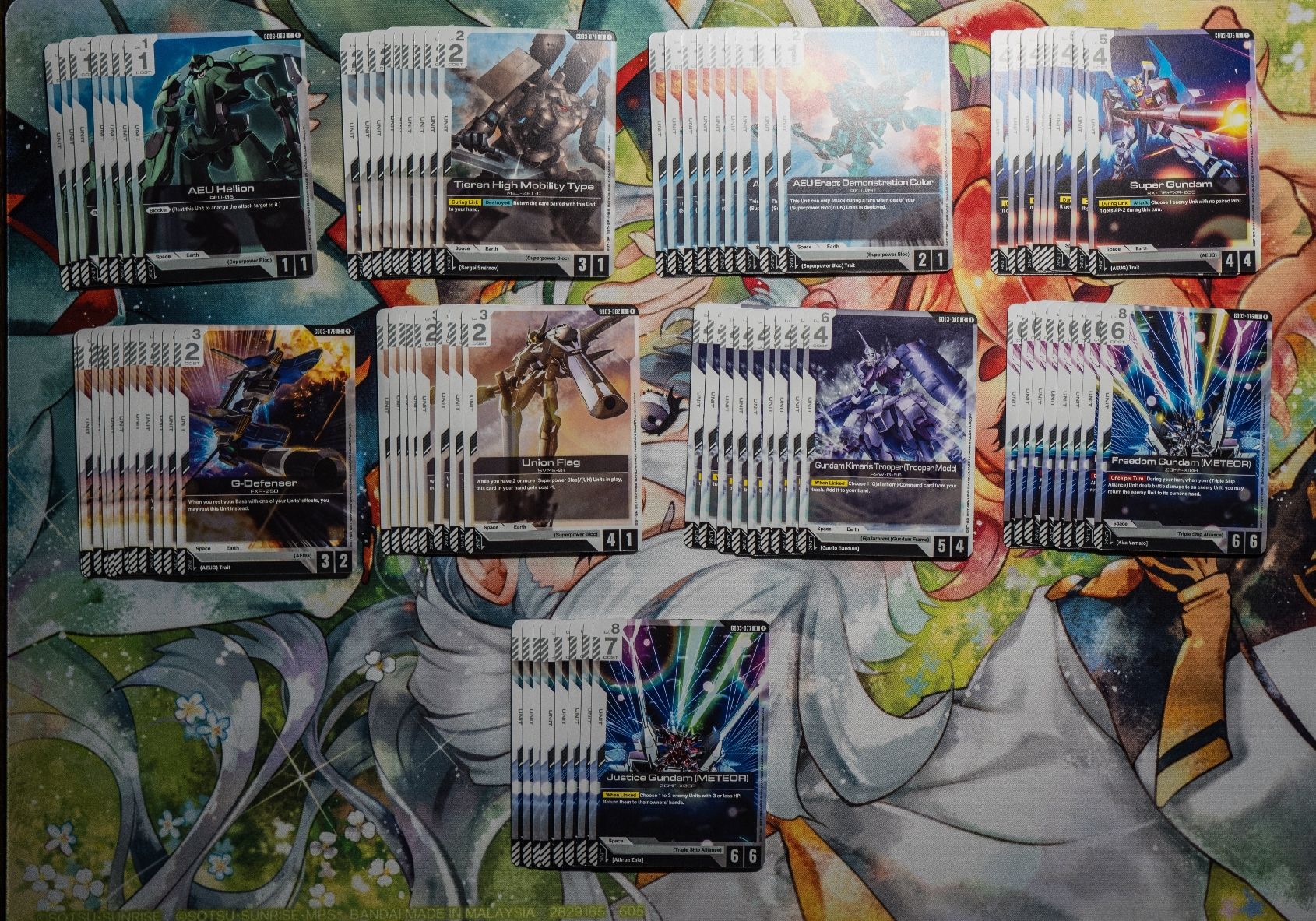 Bandai Carte collezionabili: Gundam Card Game GD03 BULK – Usato da Spreitenbach venduto da g3n3zyzz 2