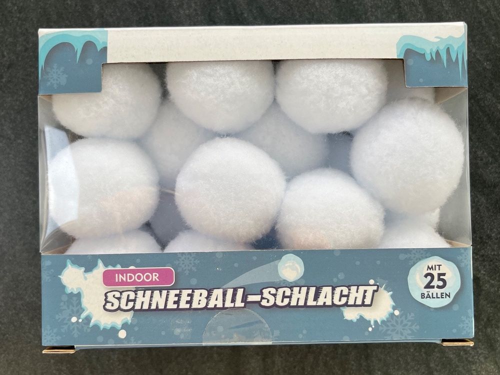 Indoor Schneebälle | Kaufen auf Ricardo