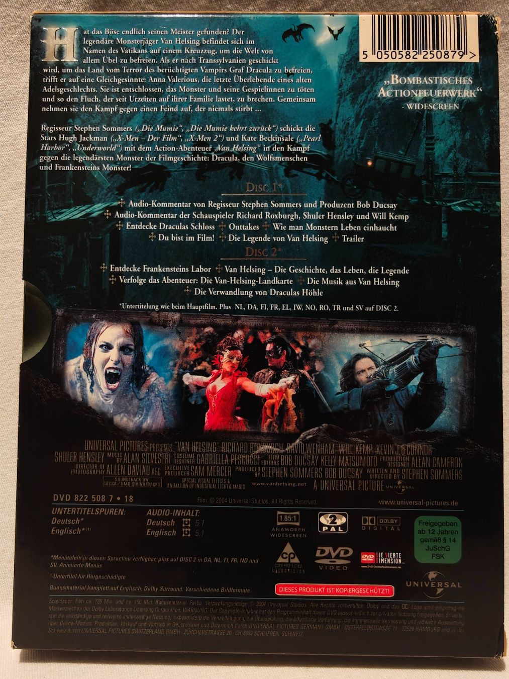 Tutti i DVDs: Van Helsing 2 Disc Collector Edition – Usato da Gutenswil venduto da Vulcano21 2