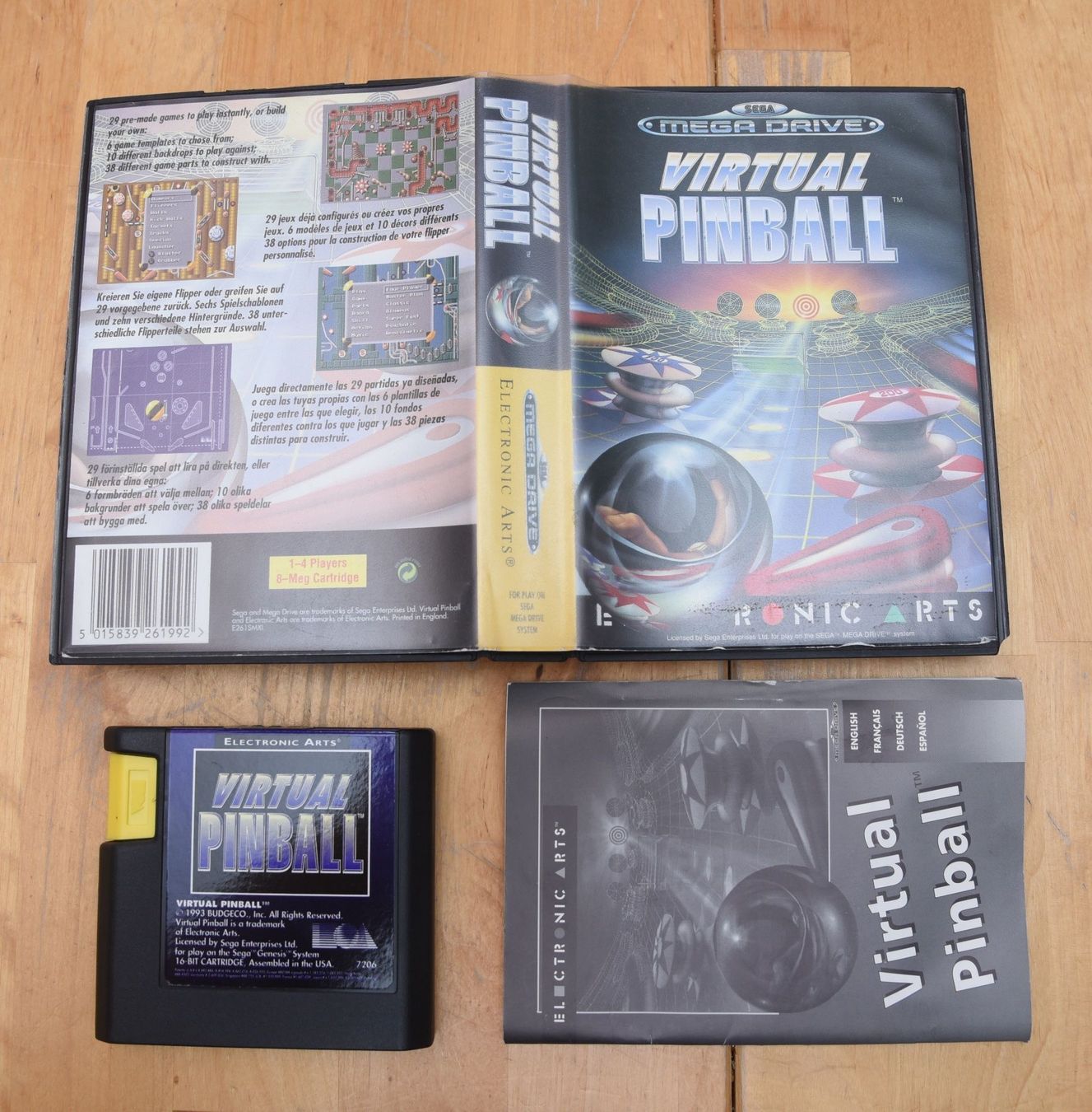 Sega Giochi: Virtual Pinball (CIB) – Usato da Frenkendorf venduto da gelbeZinnie