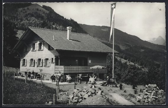 Cartoline postali: Meielisalp /Leissigen am Thunersee, Feri – Usato da Berlin venduto da bartko-reher