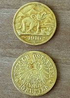 Kolonie Deutsch-Ostafrika (Tabora)  15 Rupien 1916 Elefant