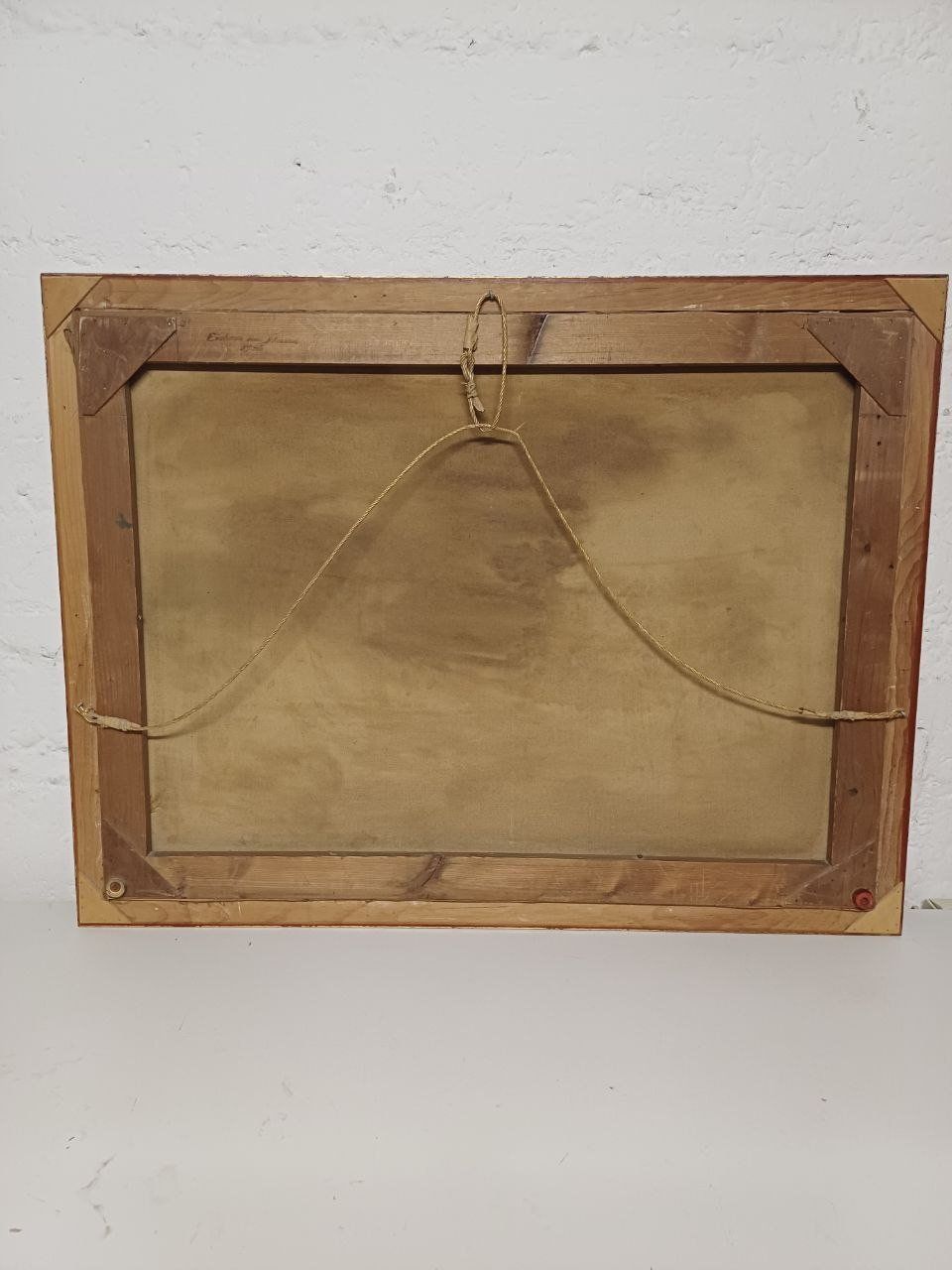 Gemälde: Großes Ölgemälde "Eichen im Moor" (1935) – Gebraucht aus Bern von Yunkom 6