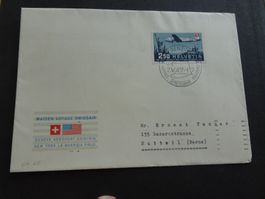 2.V.47. VOLL ERSTAG; ET 2.MAI 1947 VOLLSTEMPEL GENEVE