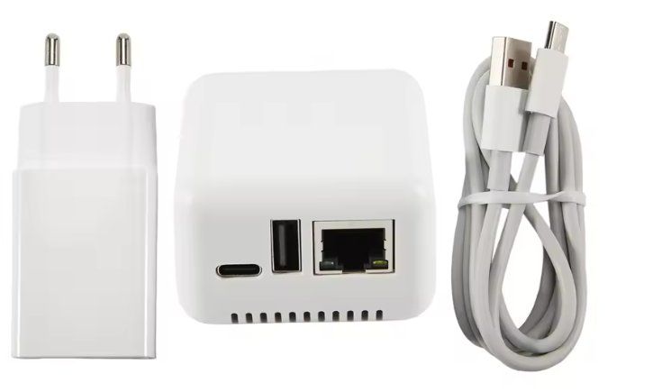 WiFi: Einfacher Mini-USB-2-zu-LAN-Print-Server – Usato da Heimberg venduto da luckymate