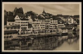 AK Zürich, Schipfe, Panorama
