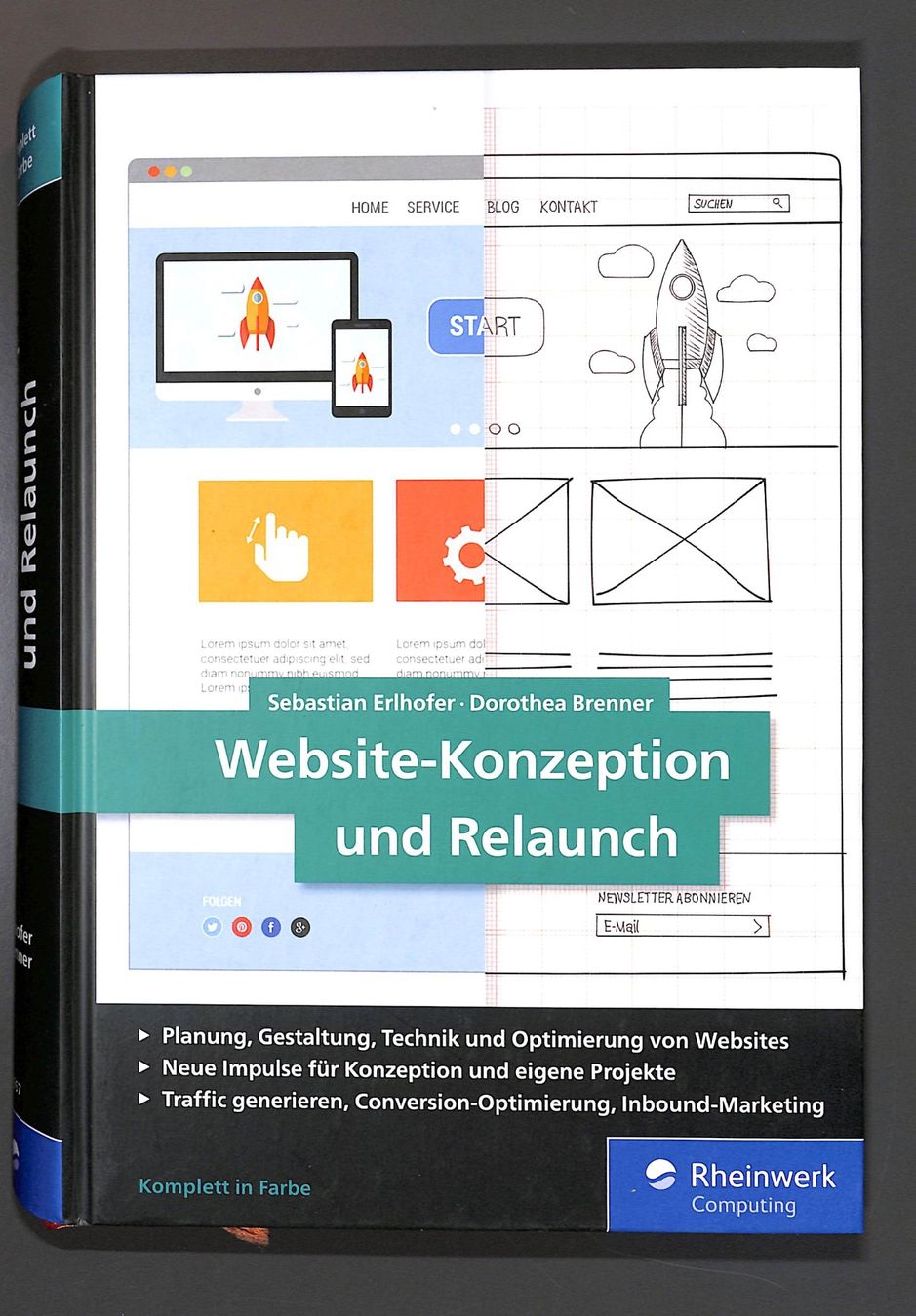 Livres: Website-Konzeption und Relaunch. Planung, Gestaltung Technik – Neuf (Voir description) à Zürich par Nobs1