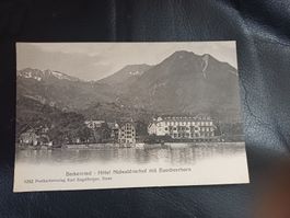 Ansichtskarte Beckenried Hotel Nidwaldnerhof gebraucht