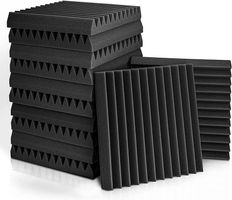 12 Stück Akustikschaum 30x30cm Schalldämmung Schallschutz