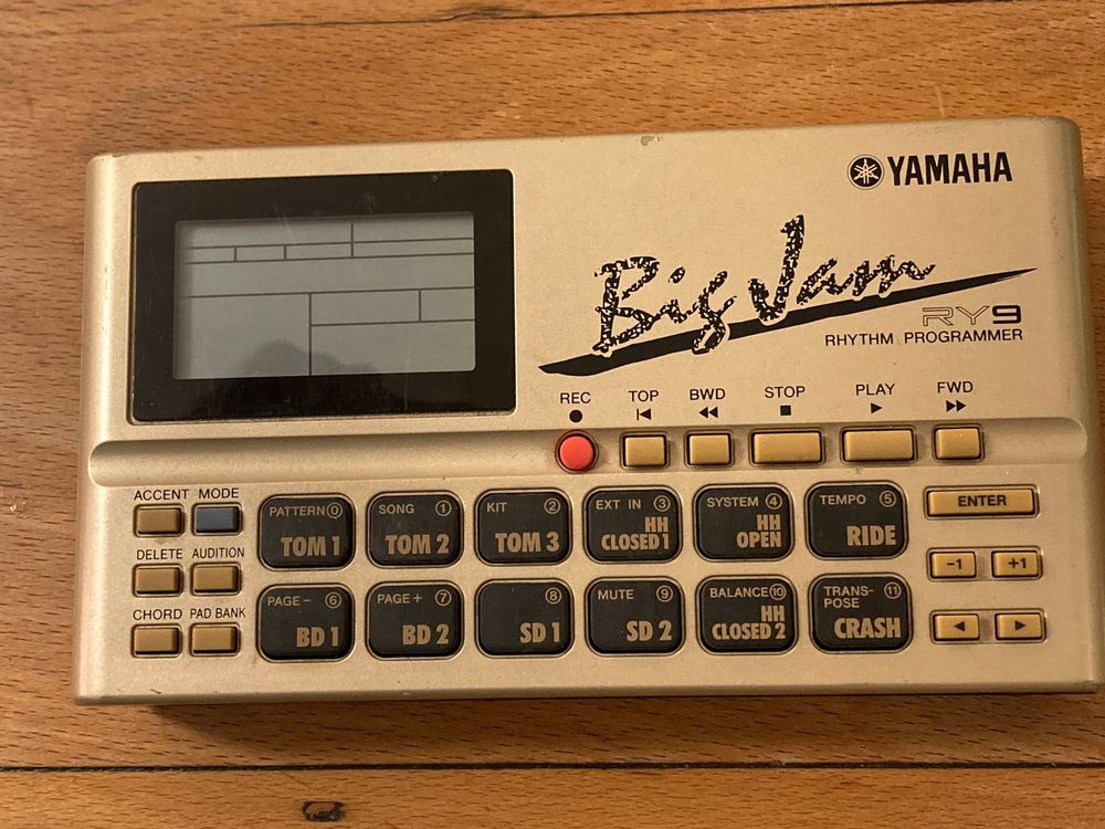 Vintage Drumcomputer Yamaha RY9, 1999, inkl. Anleitung (Gebraucht) in ...