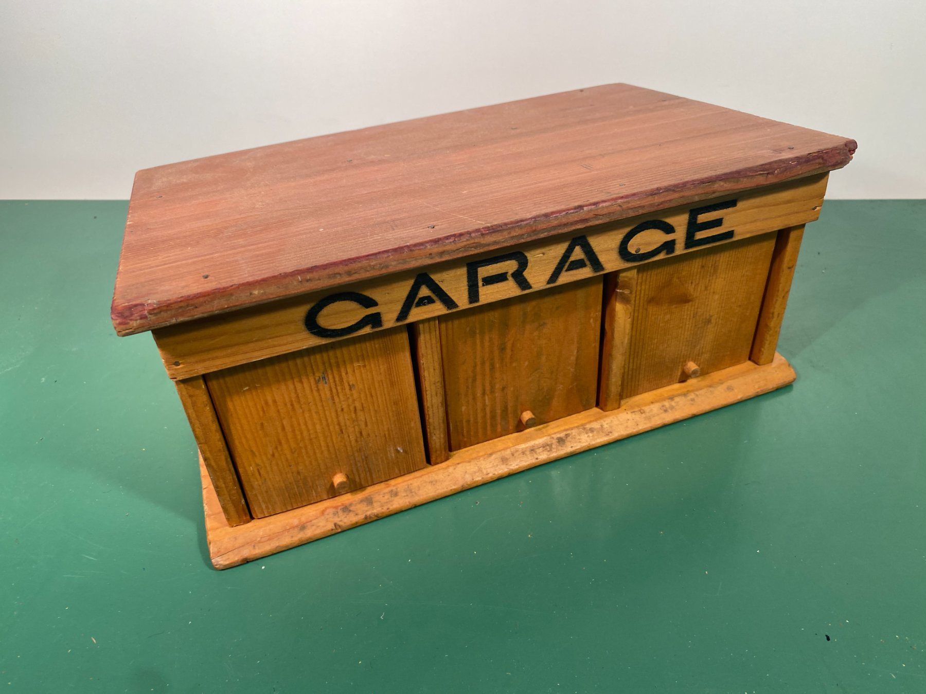 Giocattoli: Holzbox "Garage" BUCO Holzspielzeug – Usato da Bern venduto da ToysPlusVintage 1