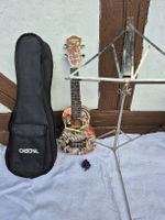 Cascha Ukulele HH2800-Urban Soprano Art Series, Notenständer