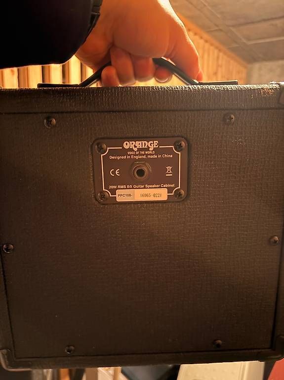 Lautsprecher: Orange Speaker PPC 108 (8ohm) 20W – Gebraucht aus Naters von bhesse 1