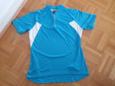 Maillot de cyclisme Vaude bleu blanc neuf