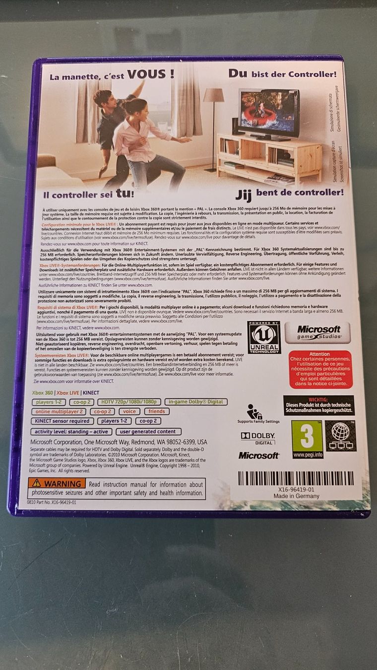 Spiele: Kinect Adventures Xbox 360 Spiel Top Zustand – Gebraucht aus Koppigen von Kellerfundsachen 2