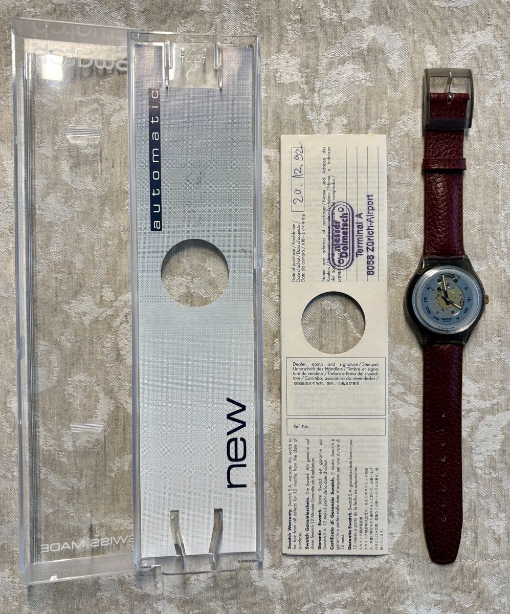 Swatch Montres: SWATCH Automatic Rubin ungetragen.! – Neuf (Voir description) à Bülach par Cspadanuda 2