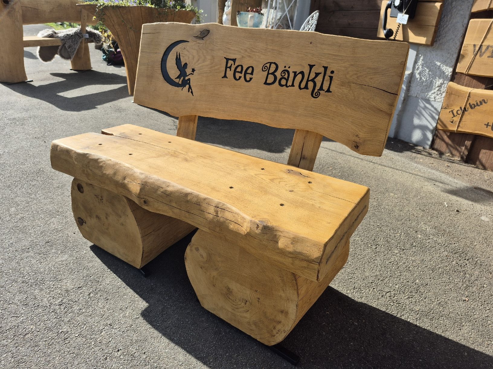 Panchine: Kinderbänkli Naturholz – Nuovo (secondo la descrizione) da Bischofszell venduto da portmann_unikate 2