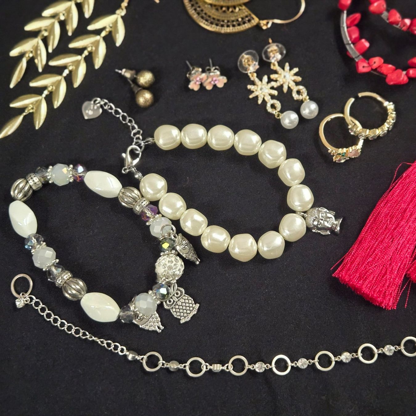 Altri gioielli: Modeschmuck Konvolut, Ohrringe, Armbänder, etc. Neu – Nuovo (secondo la descrizione) da Rheinsulz venduto da Gilea 4