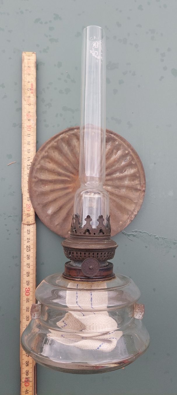 Lampade: antike Petrollampe, funktionstüchtig – Usato da Zürich venduto da Cortin 4