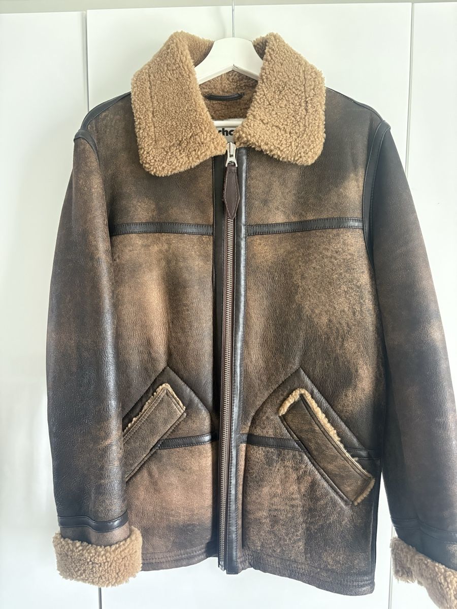 Vestes: Scott NYC Lammfell Jacke – D'occasion à St. Gallen par valefritz