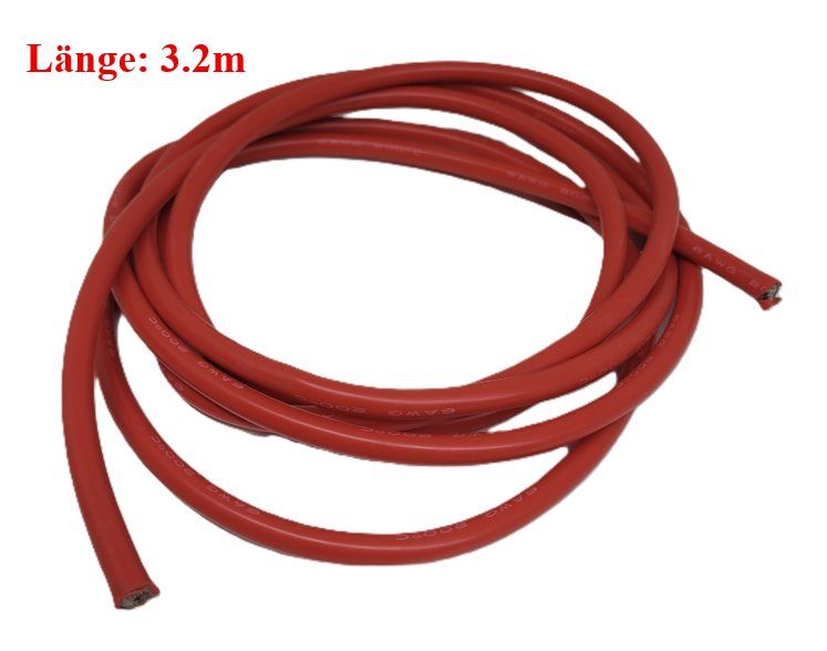 Cavi: Stromkabel, 6AWG, 16mm2, 3.2m lang – Nuovo (secondo la descrizione) da Unterseen venduto da Sekundus 1