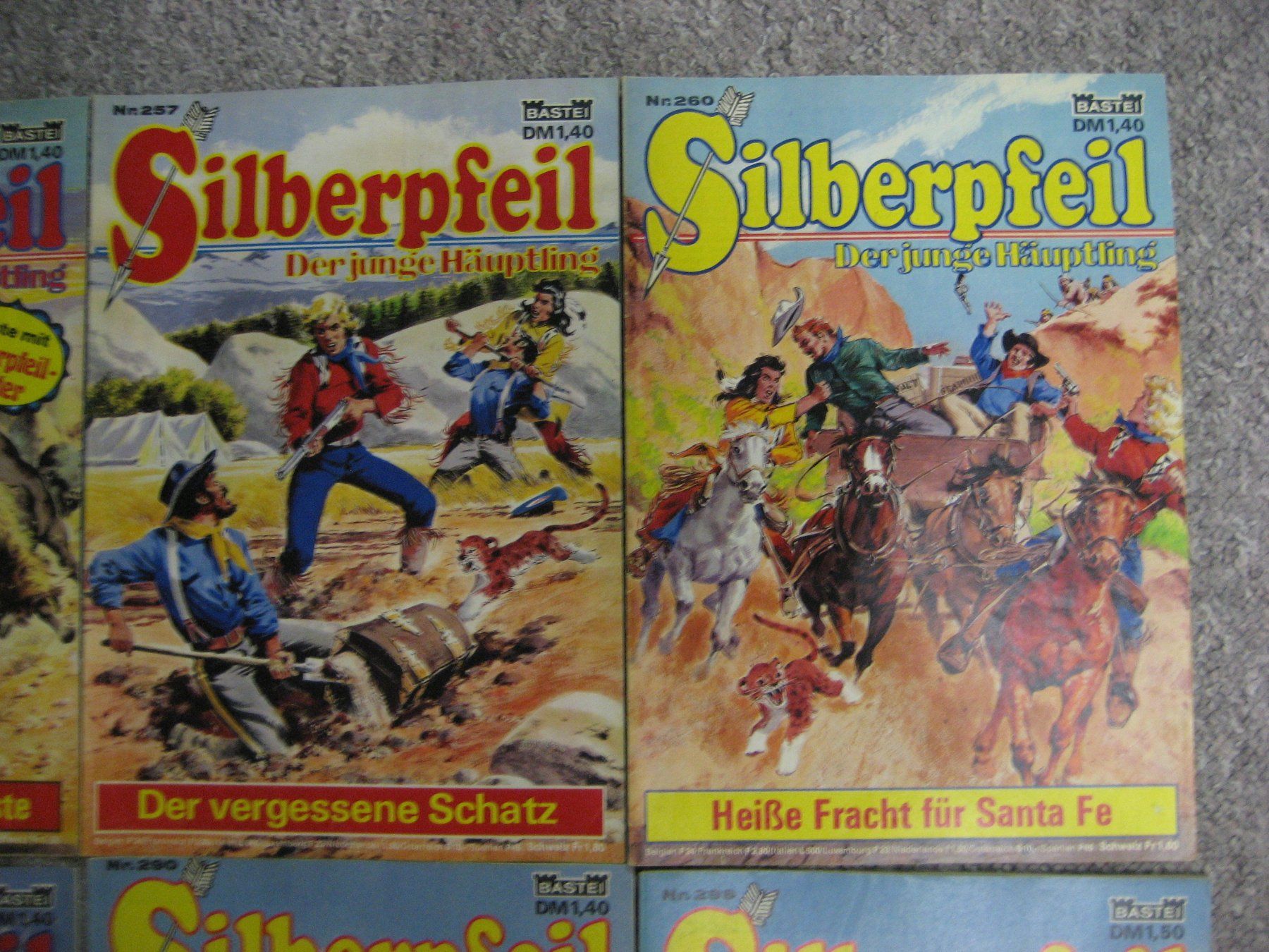 Comics: 8 Silberpfeil Comics – Gebraucht aus Bottighofen von Spiderman61 2