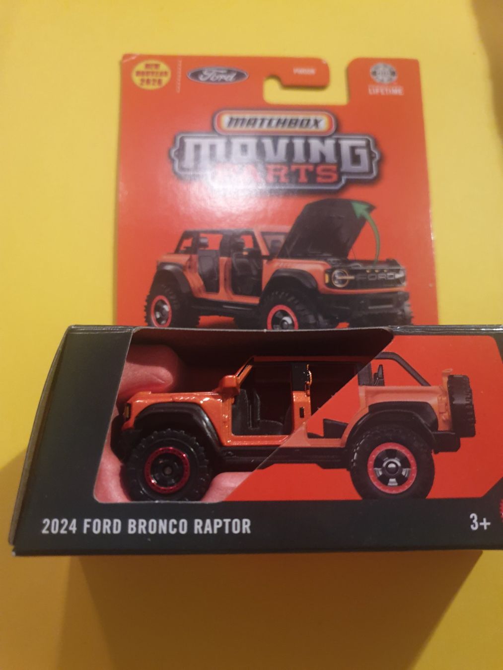 Matchbox Modellini d'auto: Matchbox 2024 FORD BRONCO RAPTOR – Nuovo e nell'imballaggio originale da Oftringen venduto da Rotor 2