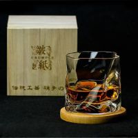 ✅ NEU Whiskey Glas Japan EDO Kristall