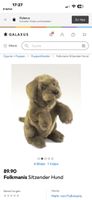Folkmanis Handpuppe "Sitzender Hund" 