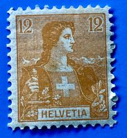 Nr.105 Helvetia Brustbild Briefmarken ungestempel    