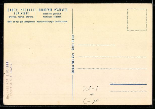 Cartoline postali: Zermatt, Gesamtansicht mit Matterhorn, M – Usato da Berlin venduto da bartko-reher 1
