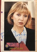 Jenny Gröllmann 1947-2006 Autogramm signiert Magazin 10x15cm