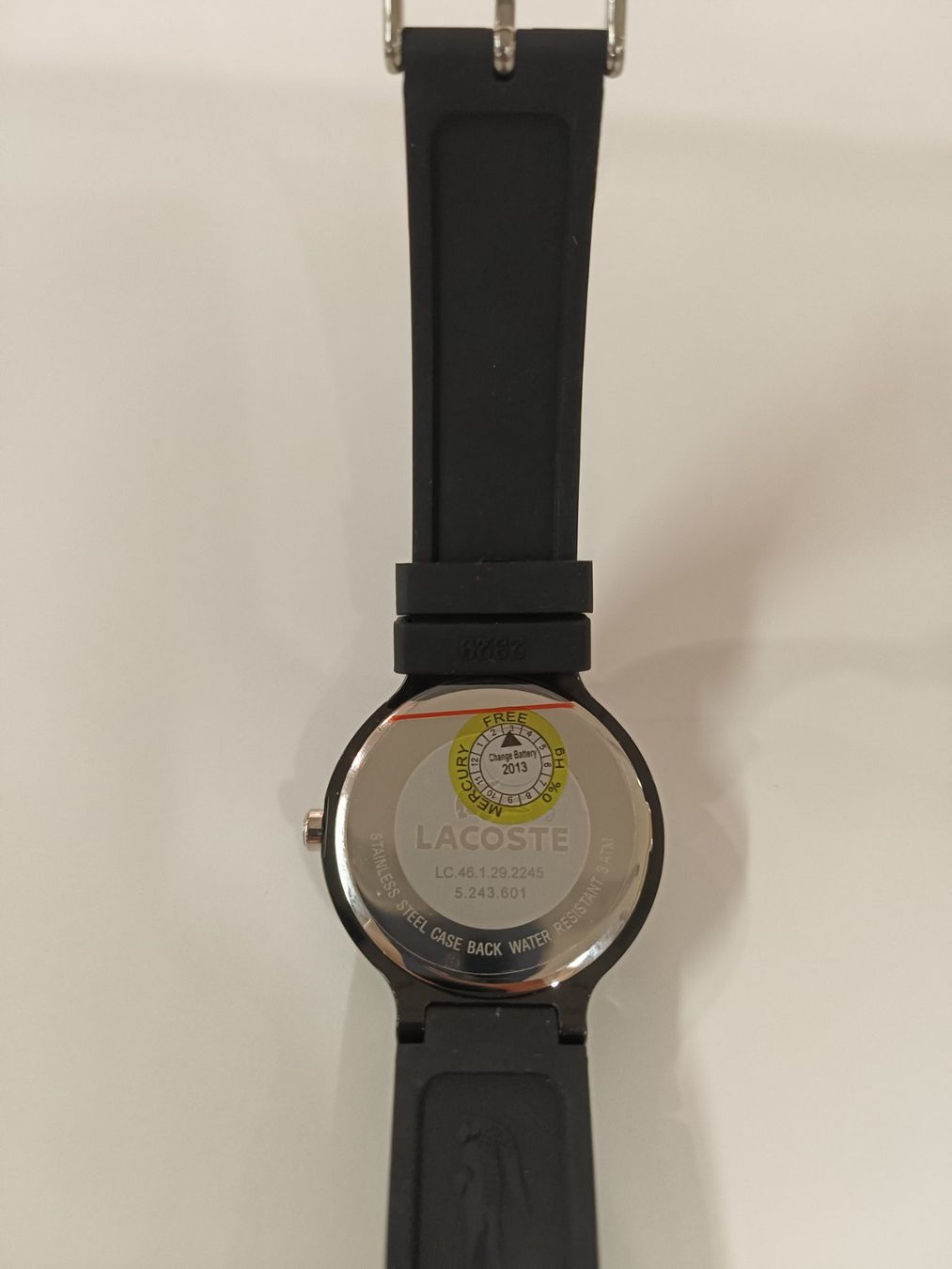 Lacoste Orologi: LACOSTE HERREN UHR – Nuovo e nell'imballaggio originale da Zürich venduto da LIQUIDATOR.CP 2