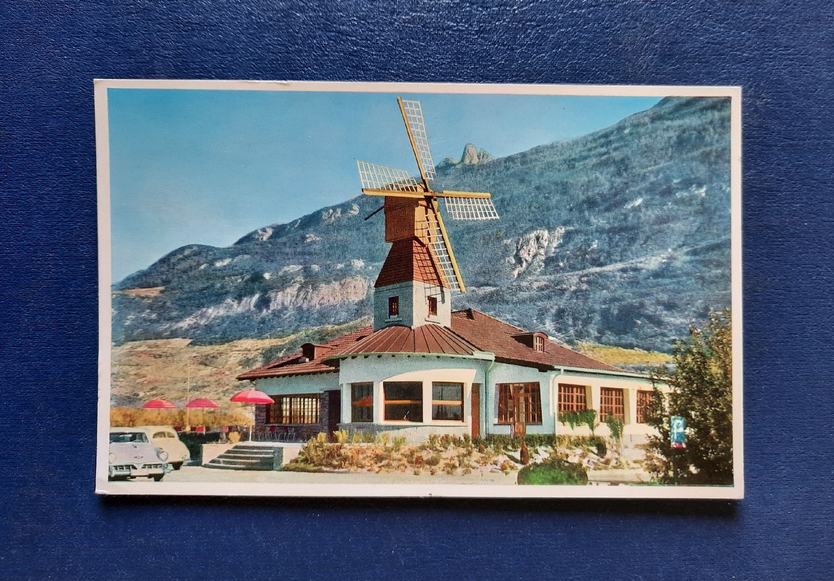 Cartoline postali: Ansichtskarte Charrat, Restaurant Mon Moulin, gestempelt – Usato da Marly venduto da neu-adlerauge65