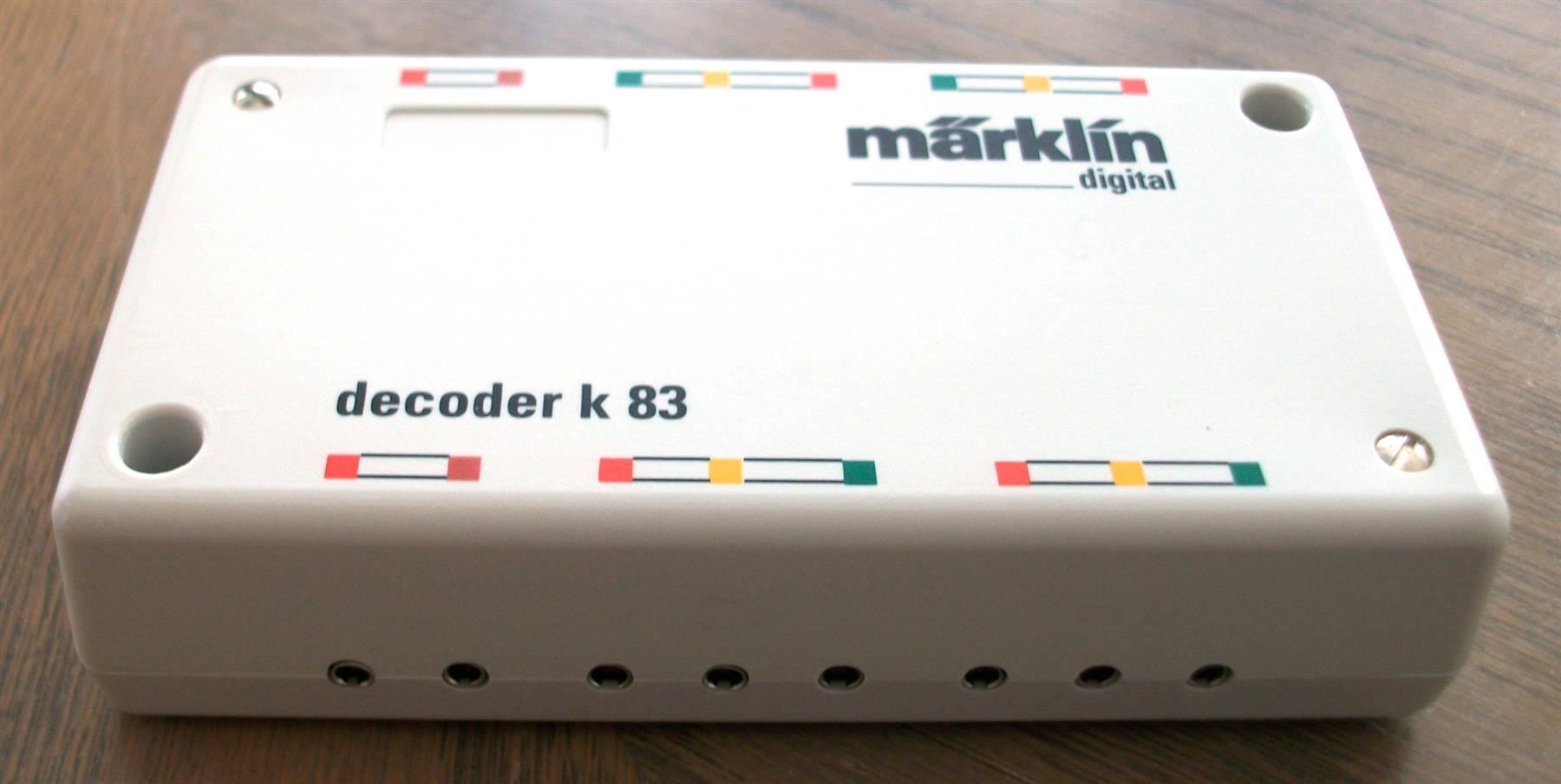 Märklin Modellini di ferrovie: Märklin Decoder k 83, 6083, neuwertig – Usato da St. Moritz venduto da Manu7500