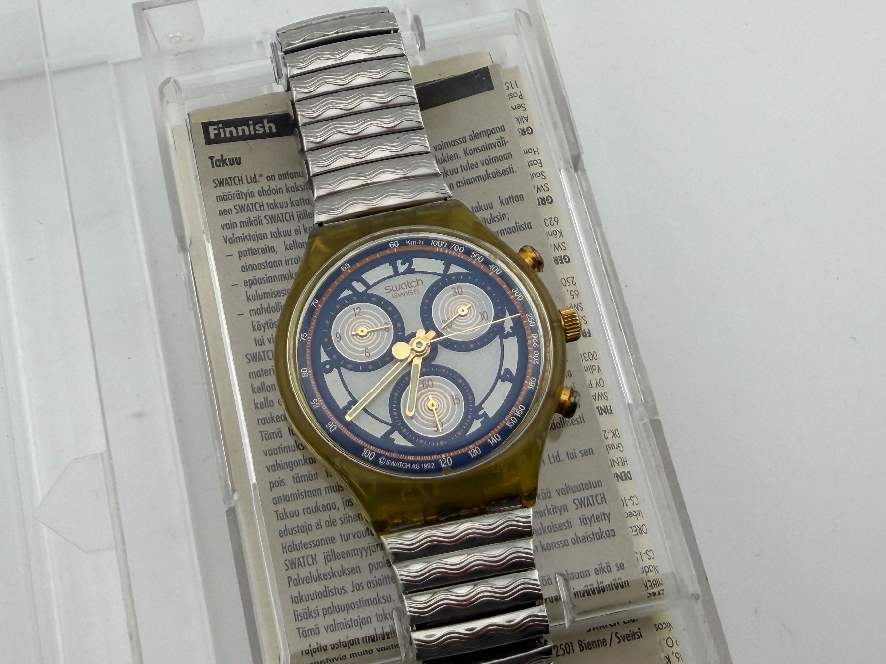 Swatch Uhren: Vintage SWATCH chronographe 37mm – Gebraucht aus Biel/Bienne von MrP_WatchesBiel