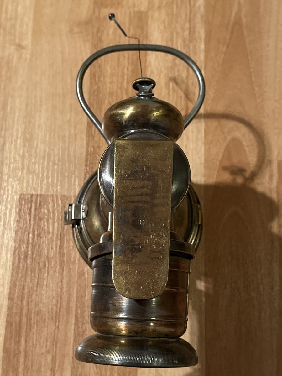 Lampade: Antike Petroleumlampe "Decker" Phares & Cornets Neuchâtel, – Usato da St. Gallen venduto da mai_zpt7 4