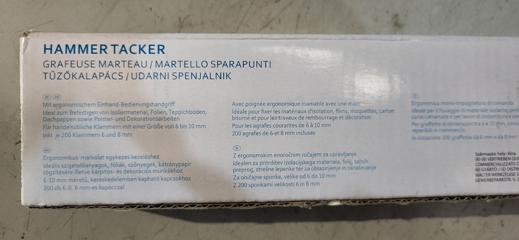 Bostitch Tutti gli attrezzi: Hammertacker – Nuovo e nell'imballaggio originale da Konolfingen venduto da Bio-suisse 3