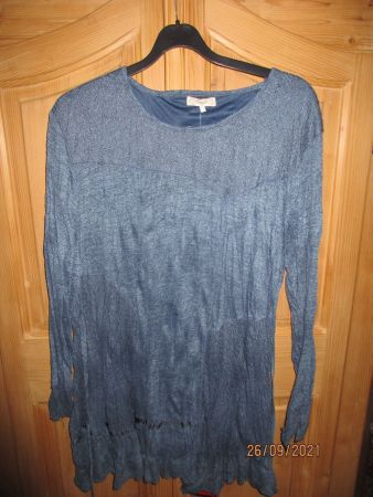 Pullover länger und Raffiniert 44